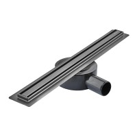 Трап для душа 50 см ультратонкий MIXXUS DRAIN-05-50-SLIM MI6168 чёрный